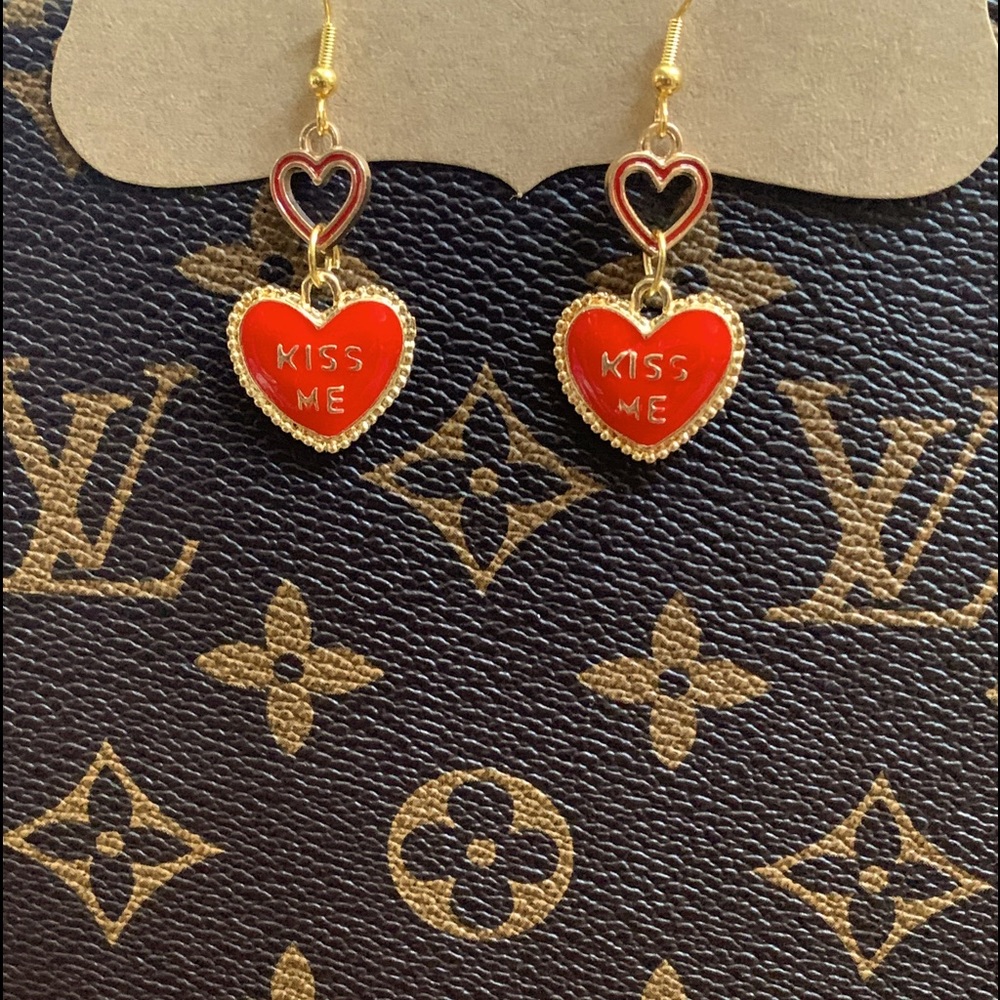 Heart earrings ❤️